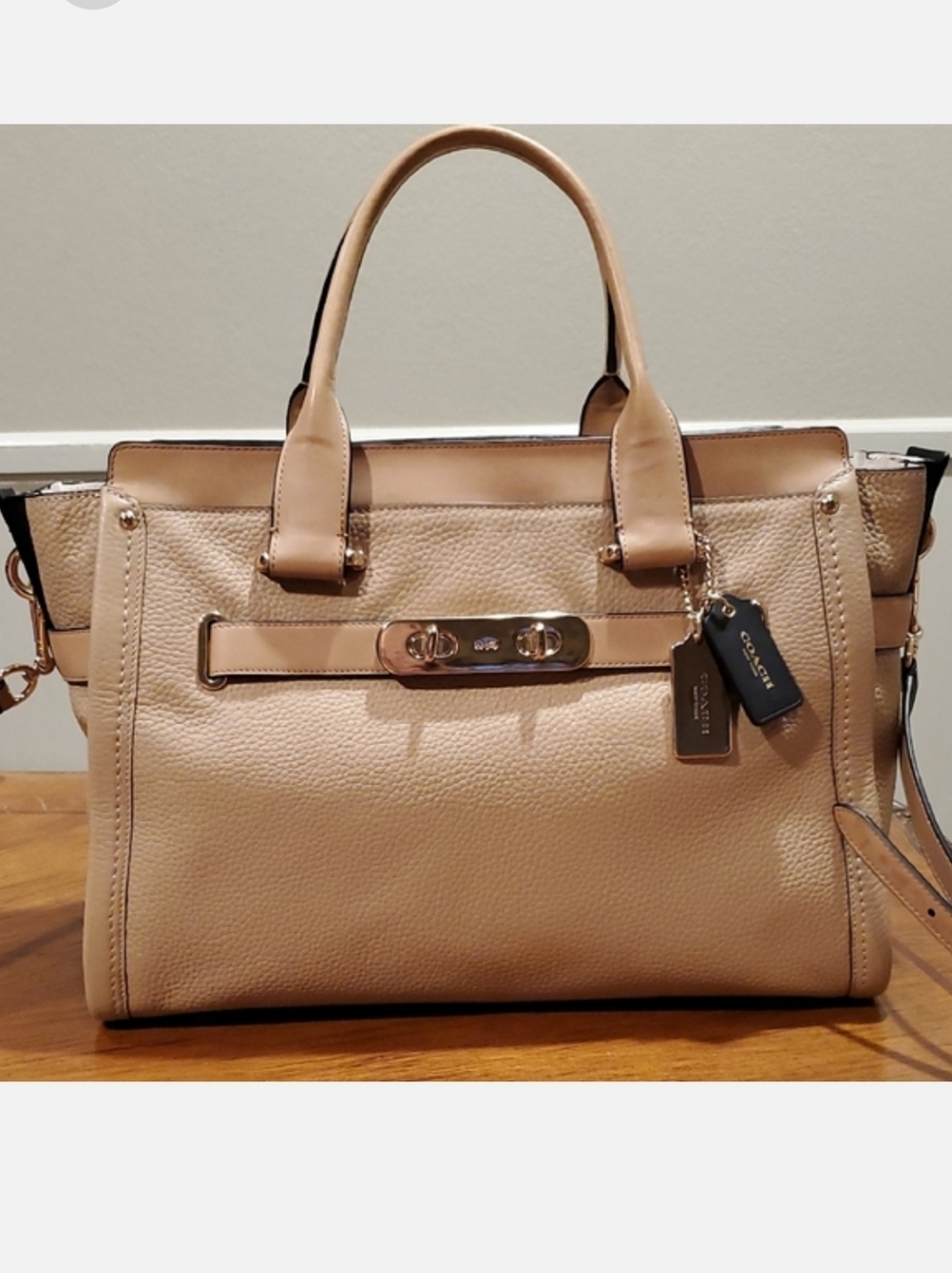 XL Coach Swagger Bag